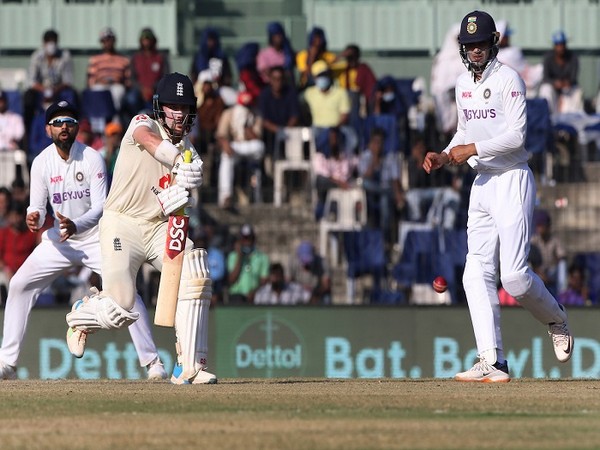 Shubman Gill in action during the second Test (Image: BCCI's Twitter)