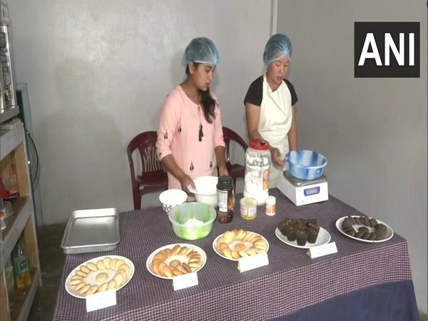 Women 'Kibithu bakery shop' in Arunachal Pradesh (Photo/ANI)