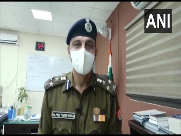 Kanpur's Senior Superintendent of Police Preetinder Singh. (Photo/ANI)