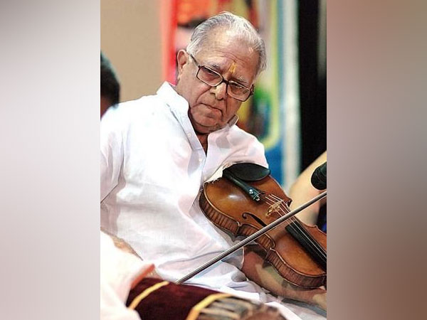 Violin maestro and Padma awardee TN Krishnan