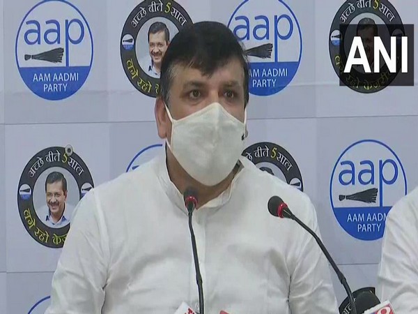 AAP leader Sanjay Singh (File Photo/ANI)