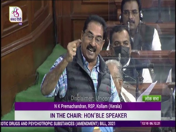 Revolutionary Socialist Party's Lok Sabha MP NK Premachandran (File photo/ANI)