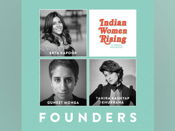 Ekta Kapoor, Tahira Kashyap Khurrana and Guneet Monga for 'Indian Women Rising' (Image Source: Twitter)