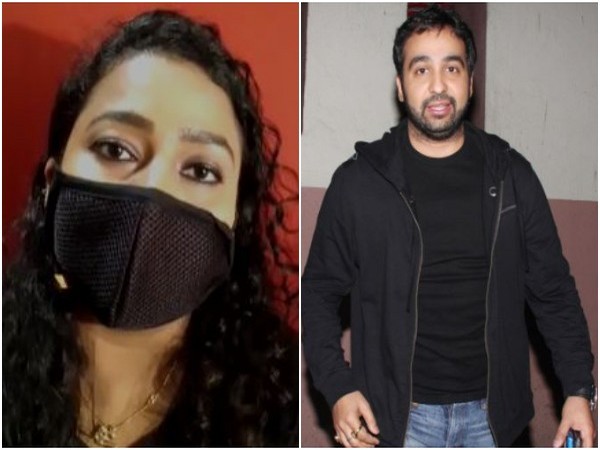 Model Sagarika Shona Suman (Left) and Raj Kundra (Right) (Photo/ANI)