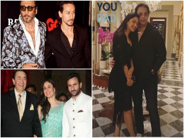 Bollywood celebrities with their father