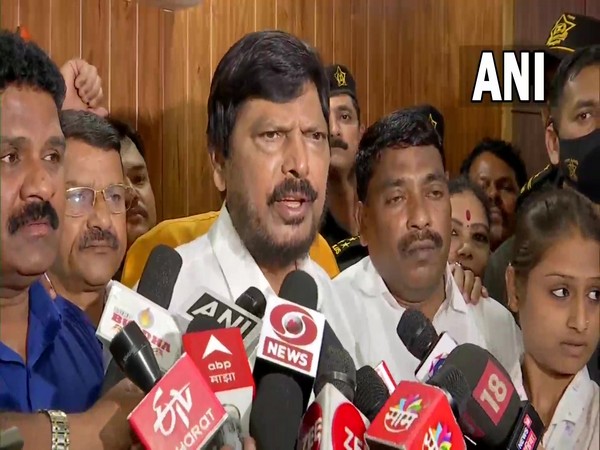 Union Minister for Social Justice and Empowerment Ramdas Athawale (File Photo/ANI))