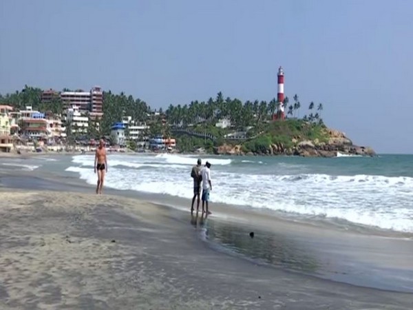 Kovalam beach, Thiruvananthapuram.