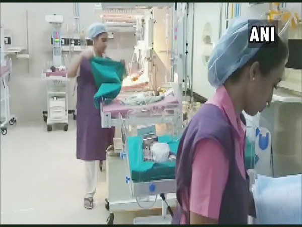 Civil hospital in Nashik, Maharashtra uses colour-coded bedsheets to protect newborns from infection
