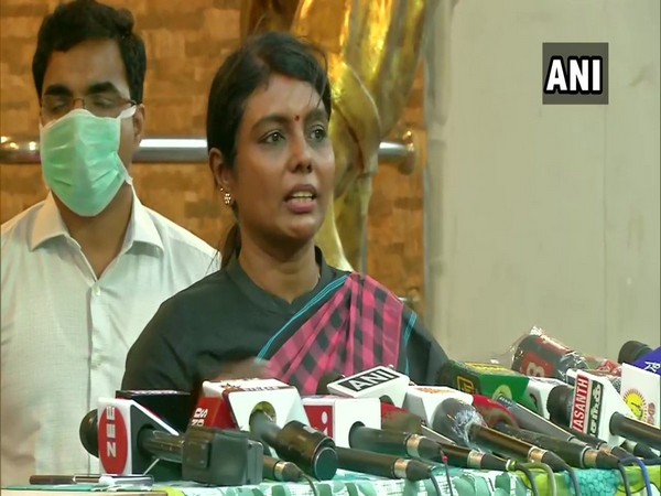  Tamil Nadu Health Secretary Beela Rajesh addressing a press conference in Chennai on Saturday.