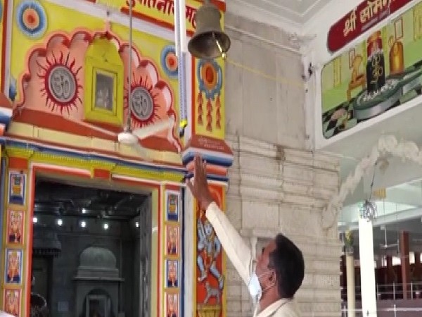 A visual from the Pashupatinath temple in Mandsaur. 