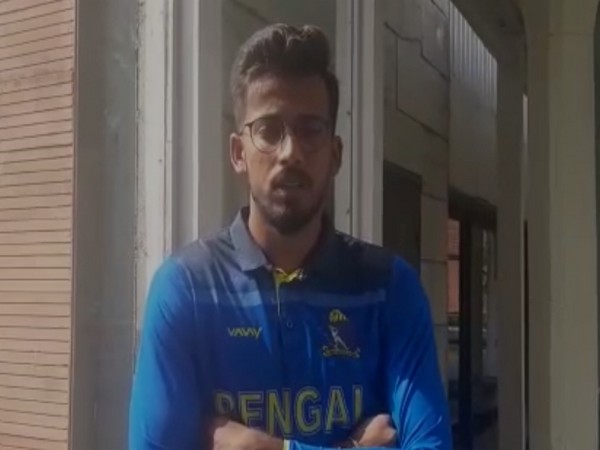 Bengal's pace spearhead Ishan Porel (Image: CAB)