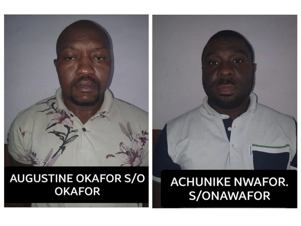 Central Crime Branch arrested 2 Nigerian nationals for drug peddling. (Photo/ANI)