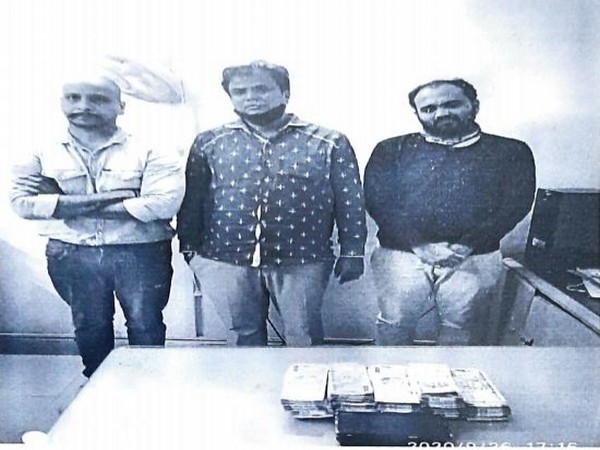 A total of Rs 9,50,000 and three mobile phones have recovered from them, the police said. (ANI)