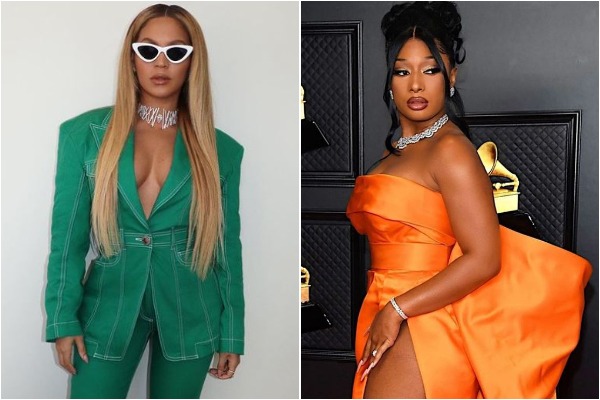 Beyonce and Megan Thee Stallion (Image source: Instagram)