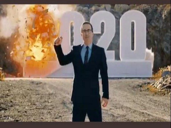 Oliver closed his final show of the year by telling 2020 it could 