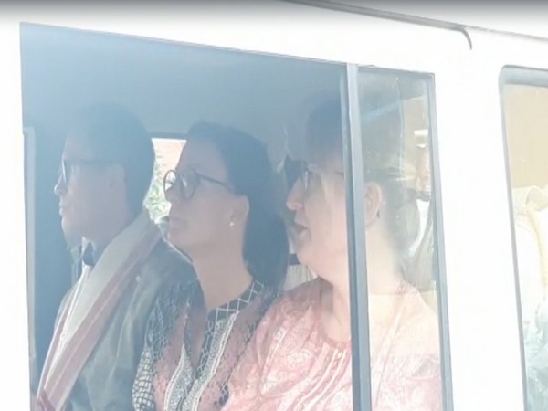 Three Swedish nationals detained in Assam (Photo/ANI)