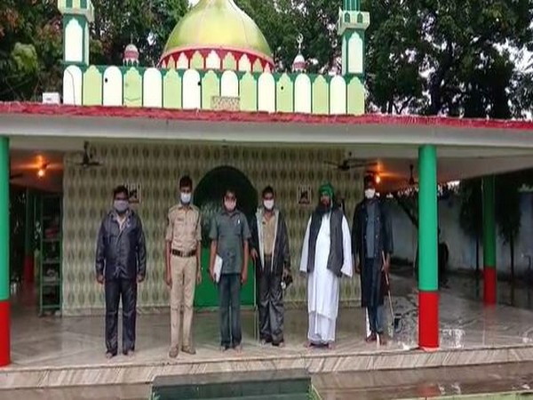 The bomb squad outside a place of worship.