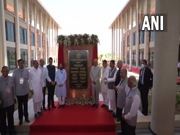 President Ram Nath Kovind inaugurated new campus of IIM in Nagpur (Photo/ANI)