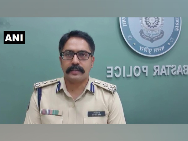 Bastar Inspector General (IG) P Sundarraj (Photo/ANI)