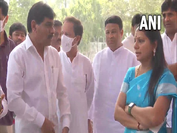 TRS MLC K Kavitha (File Photo/ANI)