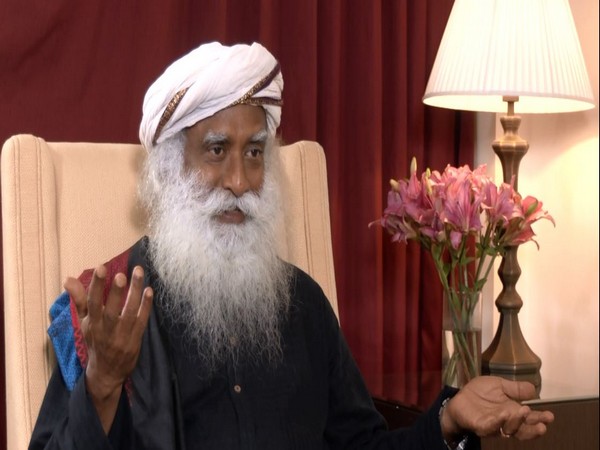 Isha Foundation founder Sadhguru Jaggi Vasudev. (ANI/photo)