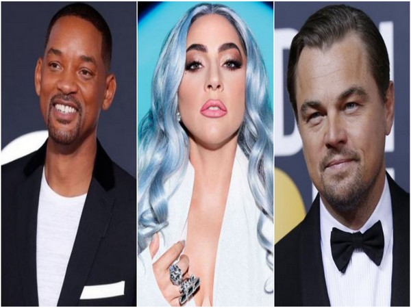  Will Smith, Lady Gaga, Leonardo DiCaprio