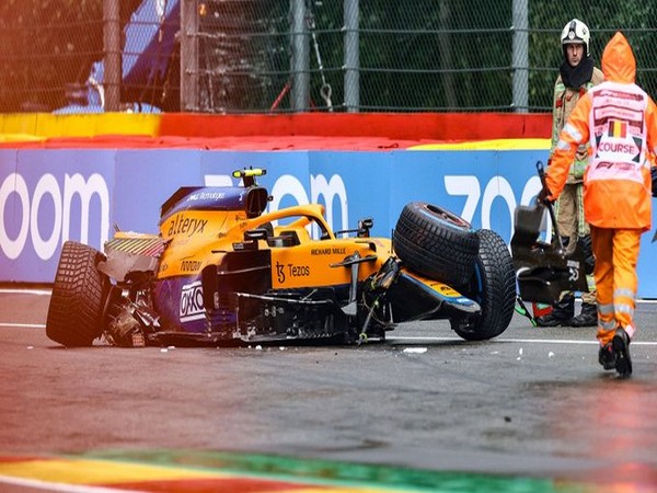 Belgian GP: Norris to take 5-place grid penalty (Photo/ Formula 1 Twitter)