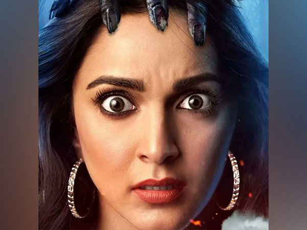 Kiara Advani's look from Bhool Bhulaiyaa 2 (Image source: Twitter)