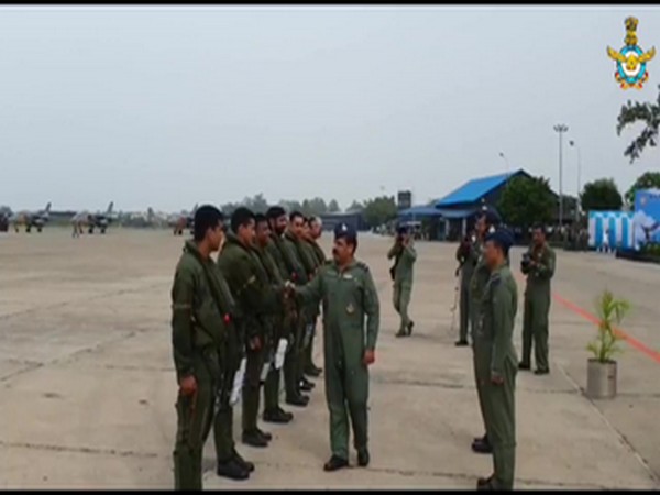Visual from IAF airbase in Ambala.