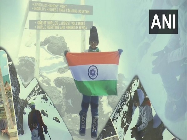Virat Chandra at Mount Kilimanjaro. (Photo/ANI)