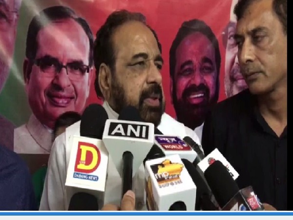 BJP leader Gopal Bhargava speaking to media in Indore, Madhya Pradesh on July 6. Photo/ANI