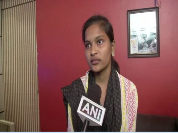 Bhavani speaking to ANI in Vijayawada, Andhra Pradesh, on Saturday. Photo/ANI