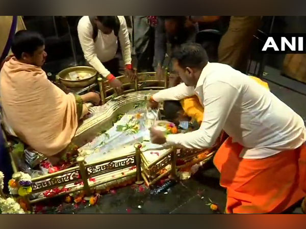 Devotees throng Bhimashankar Temple at Pune on Maha Shivratri on Monday