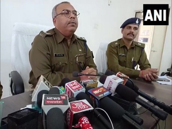 MP's Bhind Superintendent of Police Manoj Kumar (Photo/ANI) 