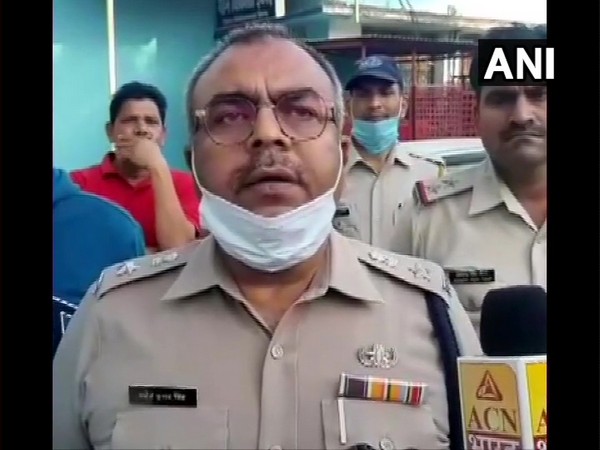 Superintendent of Police (SP) Manoj Kumar Singh speaking to ANI on Friday. (Photo/ANI)