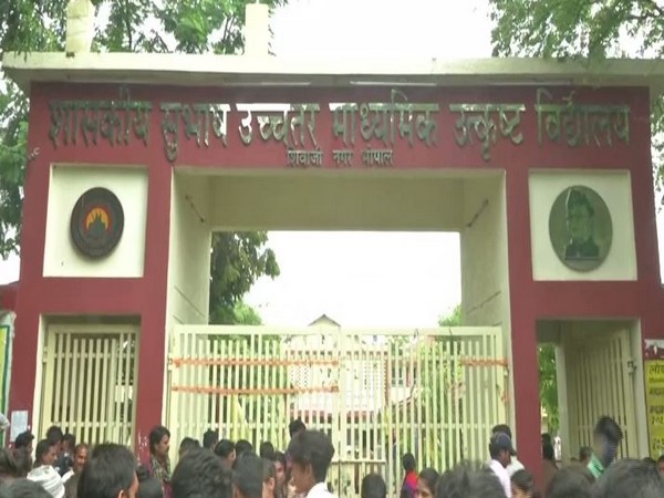 Subhash Government Higher Secondary School, Bhopal (Photo/ANI)