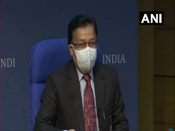 Rajesh Bhushan, Secretary, Union Health Ministry during a press conference in New Delhi on Tuesday. (Photo/ANI)