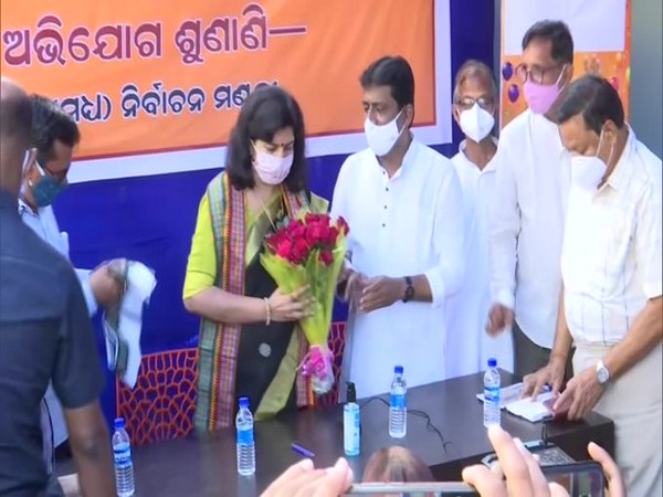 BJP MP Aparajita Sarangi's office in Bhubaneswar was sealed on Saturday allegedly for violating COVID-19 norms.