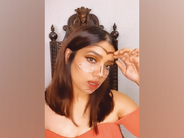 Actor Bhumi Pednekar celebrating Halloween at home. (Image courtesy: Instagram)