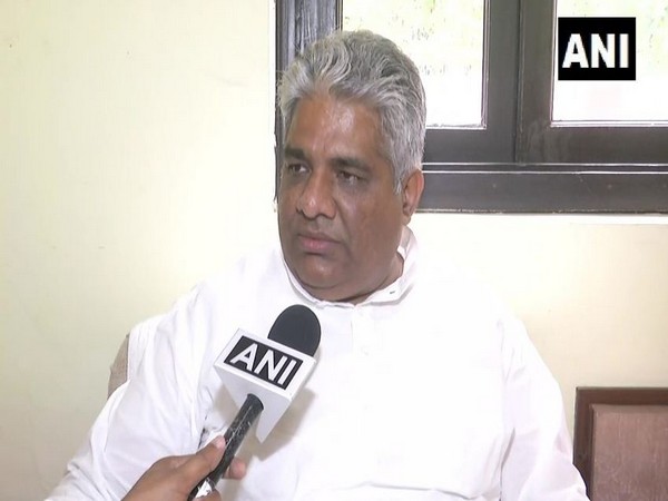 BJP General Secretary Bhupender Yadav speaking to ANI on Saturday. Photo/ANI