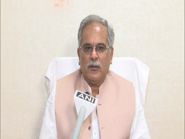 Chhattisgarh Chief Minister Bhupesh Baghel (File Photo/ANI)
