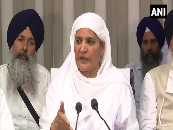 President of SGPC Bibi Jagir Kaur. (Photo/ ANI)