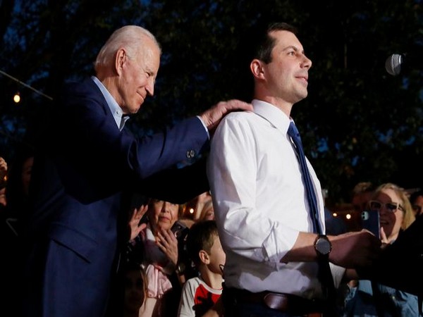 Former Democratic presidential candidate Pete Buttigieg endorsed Joe Biden's campaign in Dallas