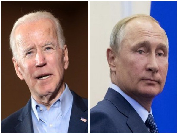 US President Joe Biden (l) and Russian President Vladimir Putin