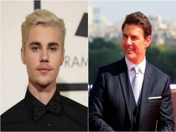 Justin Bieber and Tom Cruise