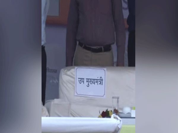 The designated seat for Bihar Deputy CM Sushil Modi remained empty at Patna’s Gandhi Maidan on Tuesday