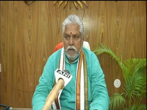 Minister of Agriculture, Animal and Fishery Resources, Bihar, Dr Prem Kumar speaking to ANI. 