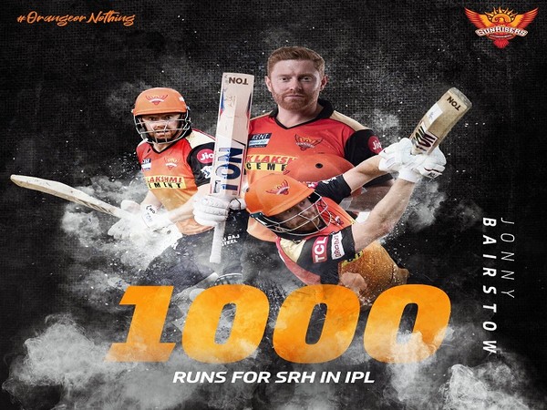 SRH batsman Jonny Bairstow (Image: SRH's Twitter)