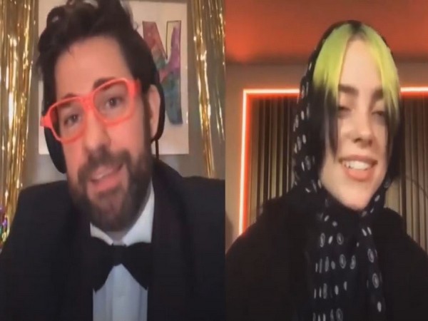 John Krasinski, Billie Eilish (Image courtesy: Youtube)
