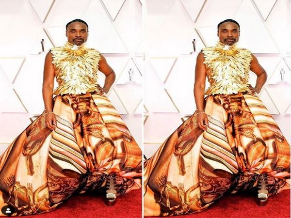 Billy Porter at the red carpet of Oscar Awards (Image Source: Instagram)